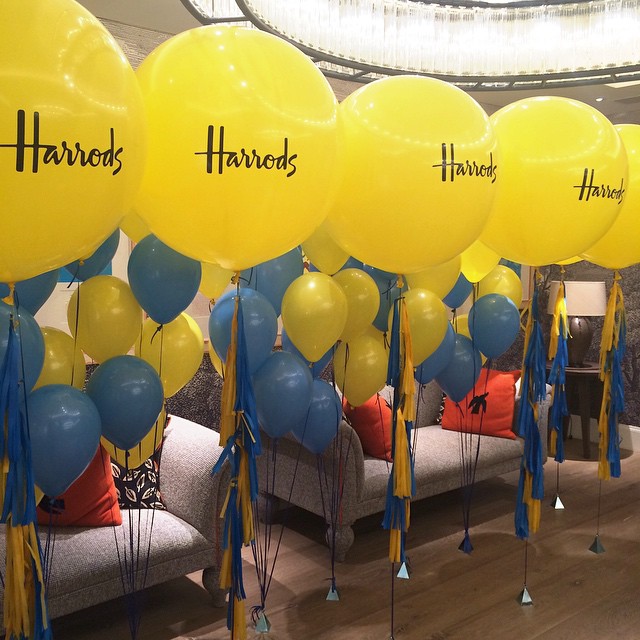 Bubblegum Balloons for Harrods