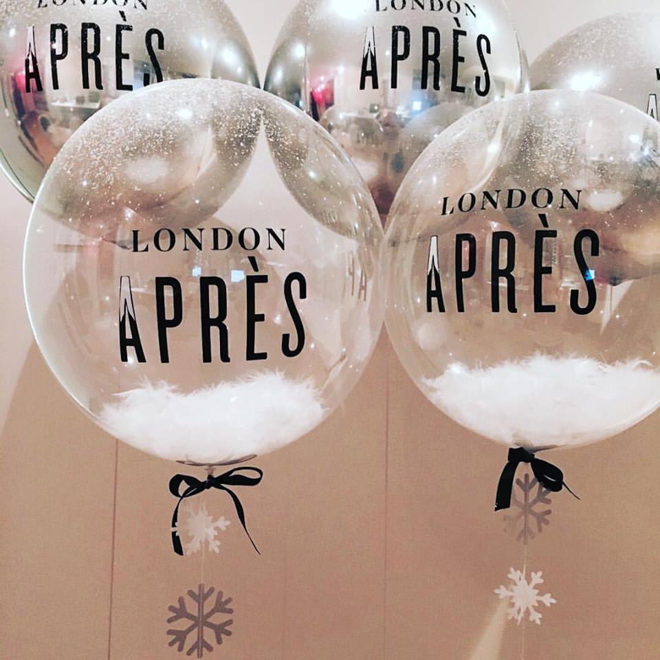 Bubblegum Balloons for Apres