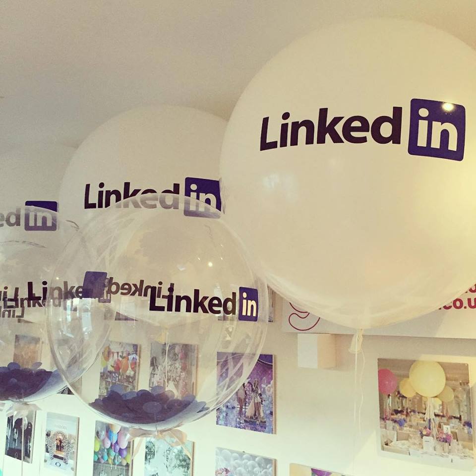 Bubblegum Balloons for LinkedIn