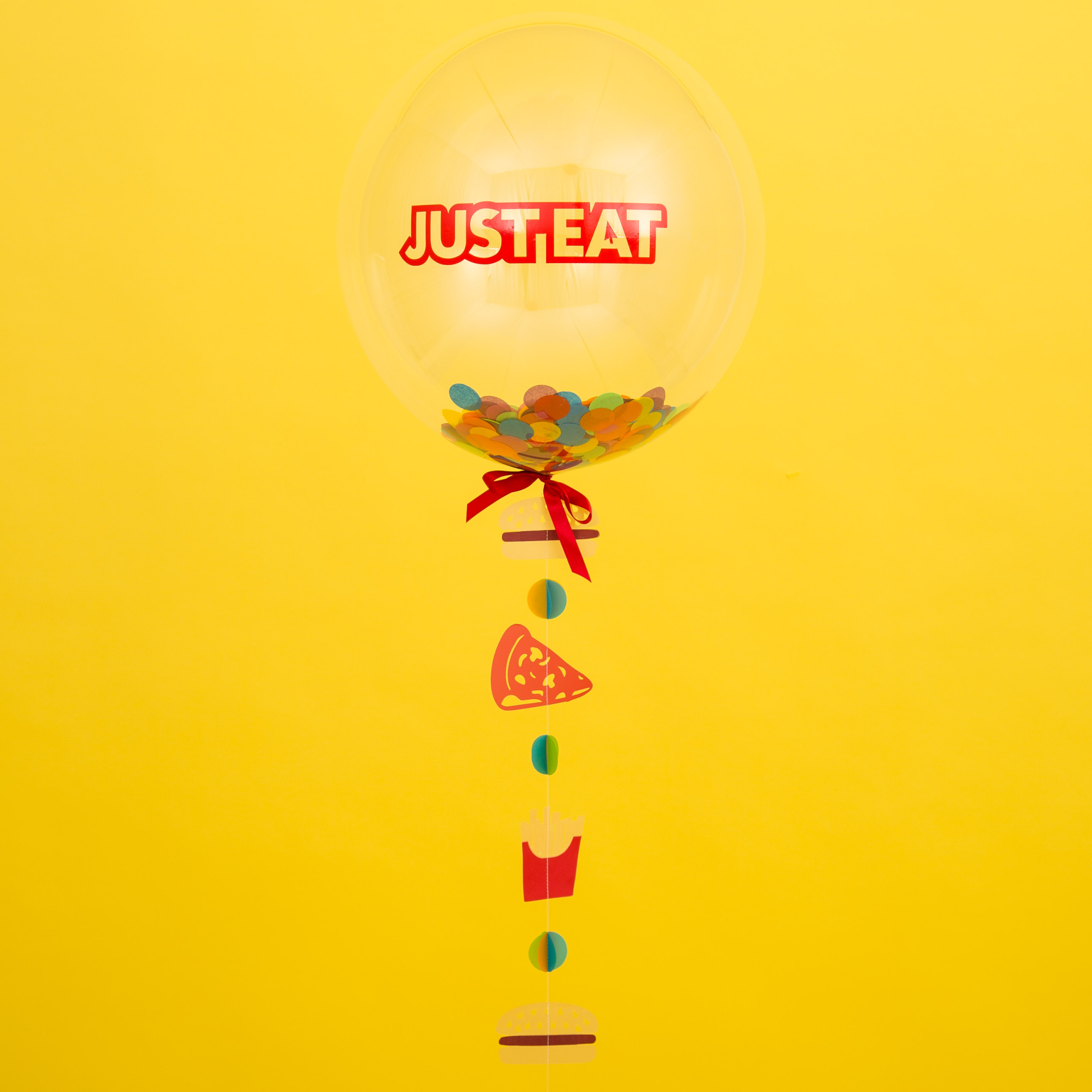 Bubblegum Balloons for Just Eat