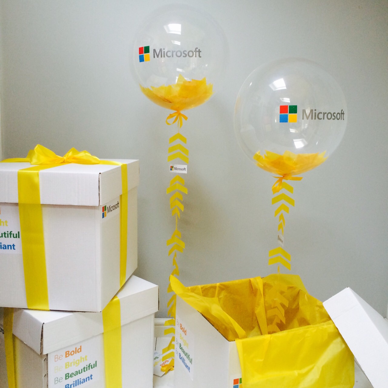 Bubblegum Balloons for Microsoft