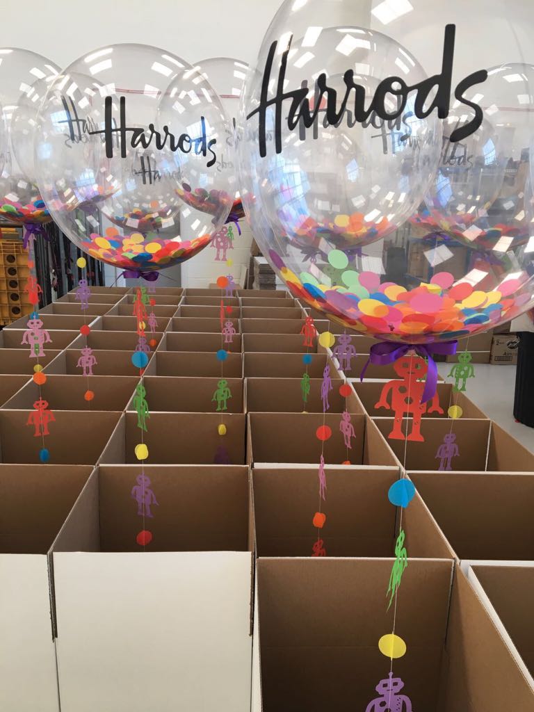 Bubblegum Balloons for Harrods