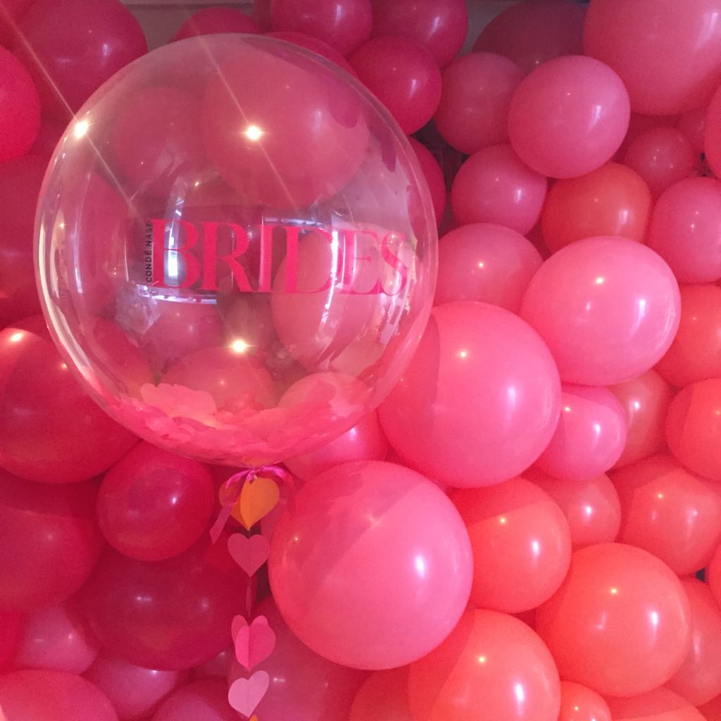 Bubblegum Balloons for Brides