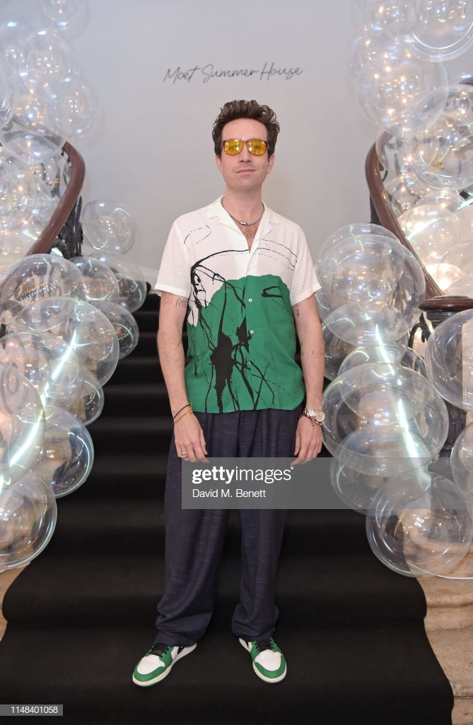 LONDON, ENGLAND - JUNE 06:   Nick Grimshaw attends the Moet Summer House opening night on June 6, 2019 in London, England. (Photo by David M. Benett/Dave Benett/Getty Images for Moet Hennessy)
