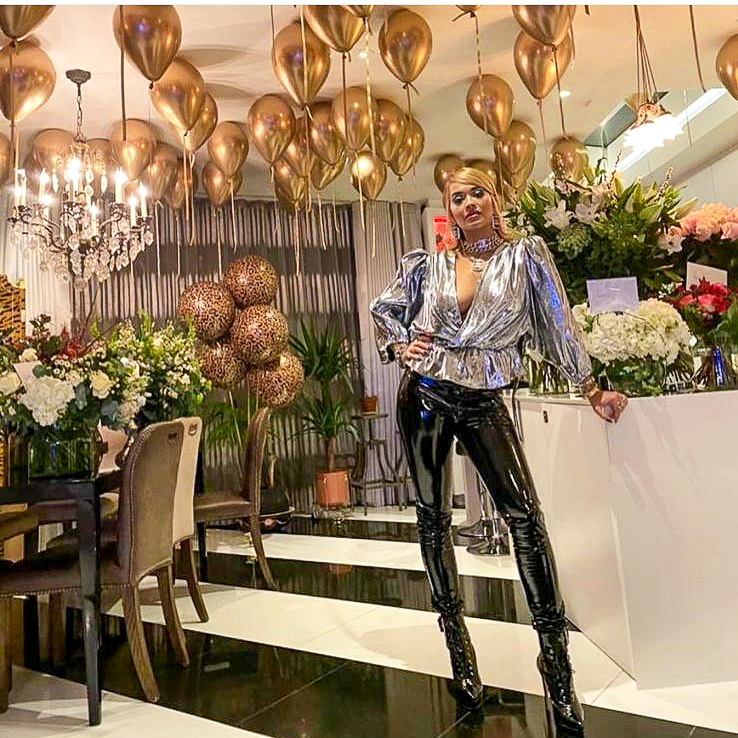 Rita Ora Birthday Balloons
