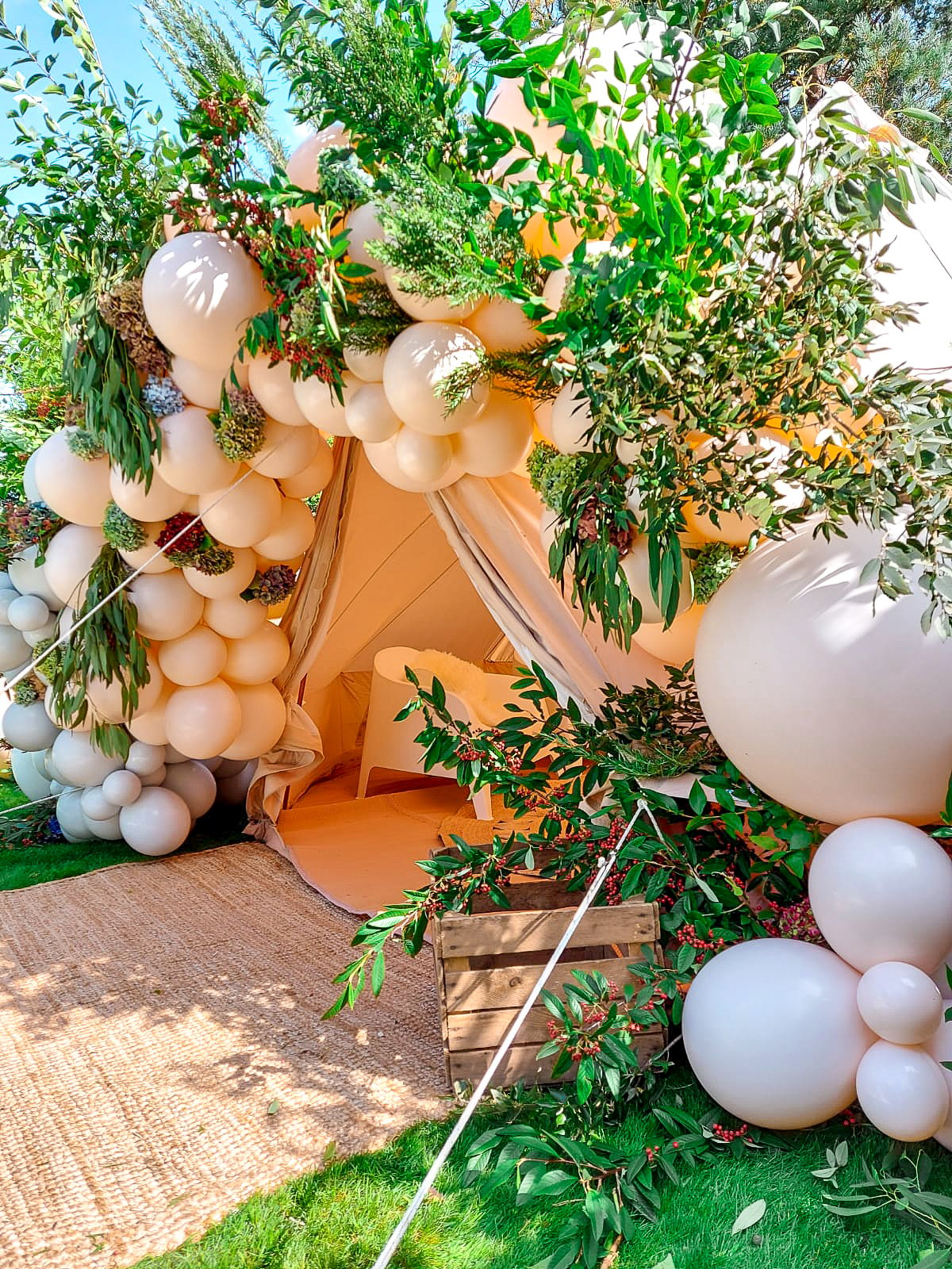 Garden Teepee Party