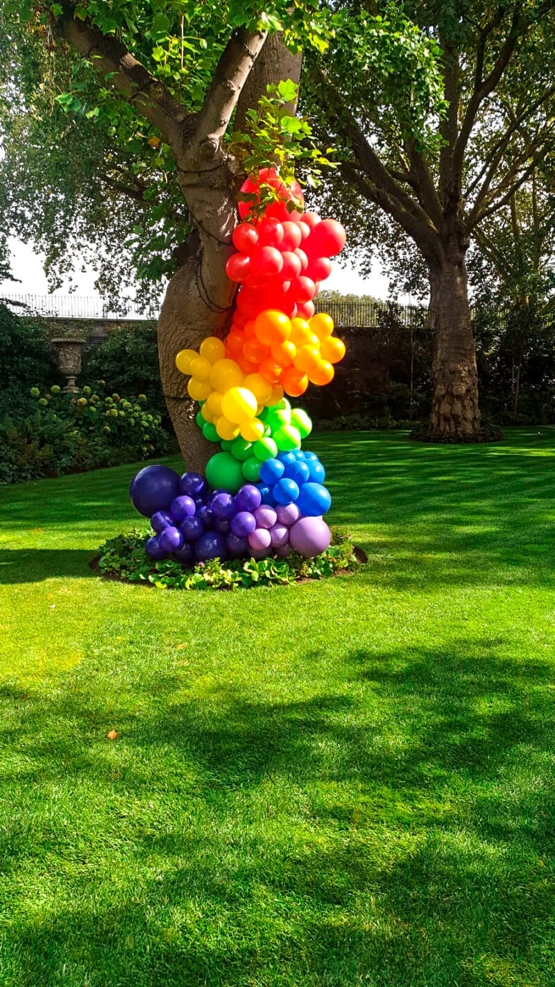 Rainbow Tree Balloons