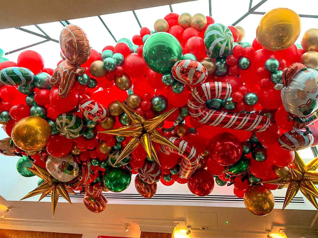 Henrietta Hotel London Christmas Balloons