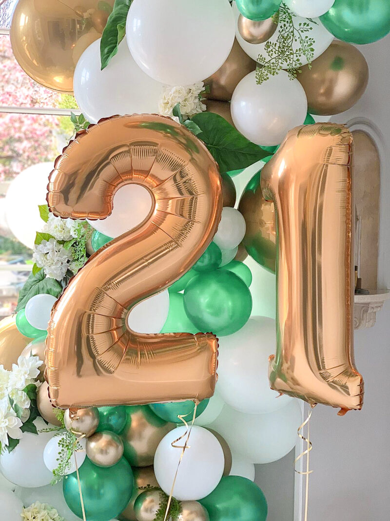 21st Birthday Balloons Farnborough