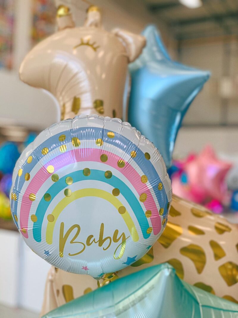 New Baby Pastel Balloons Farnborough