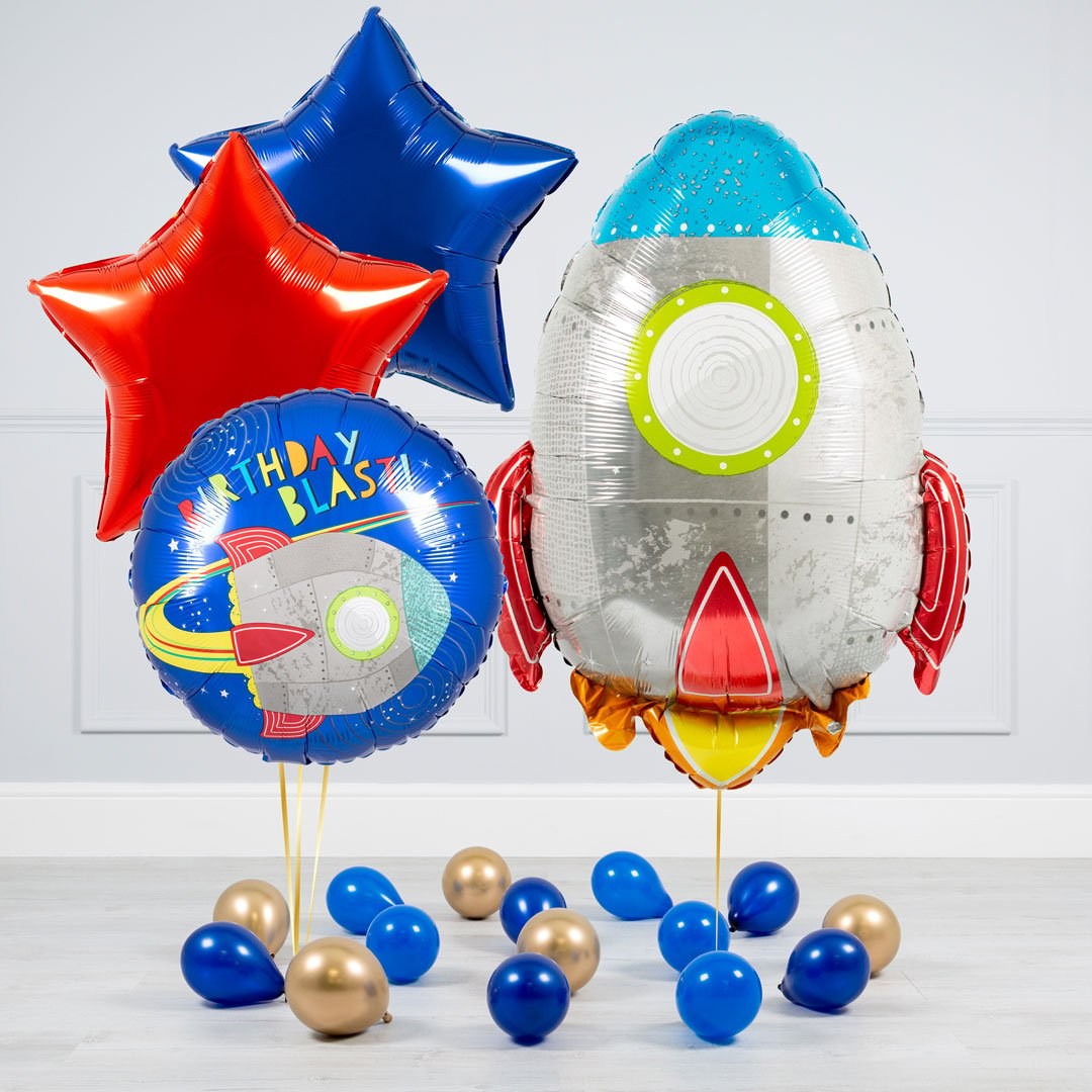 Space Party Balloons Delivered