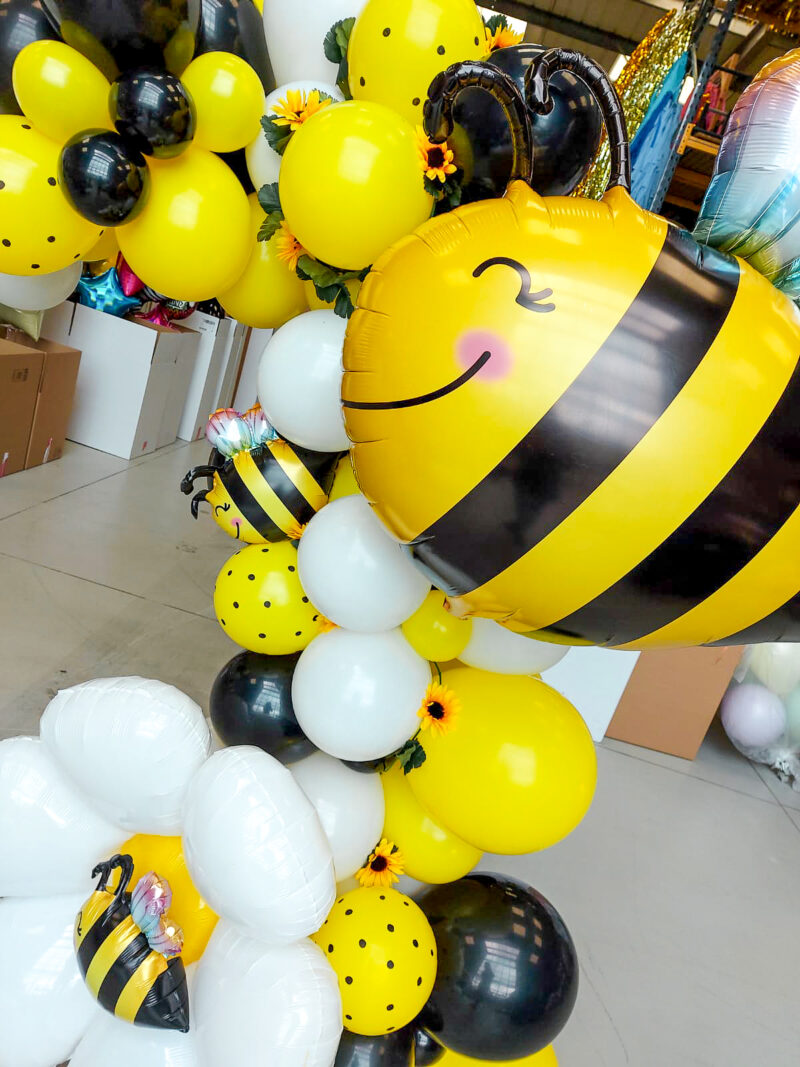 Bumble Bee Party Balloons