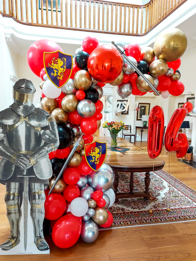 Knights & Dragons Party Balloons