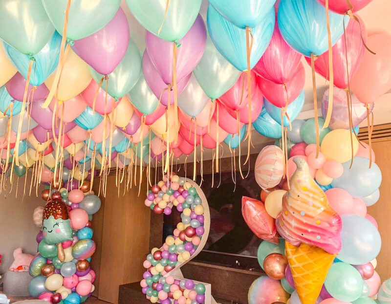 Ice Cream Party Balloons