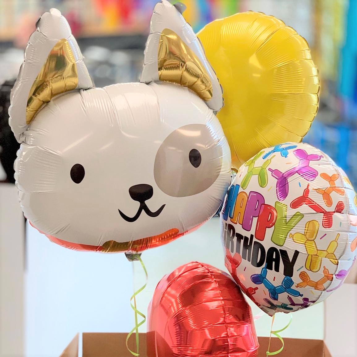 Birthday Pup Balloons