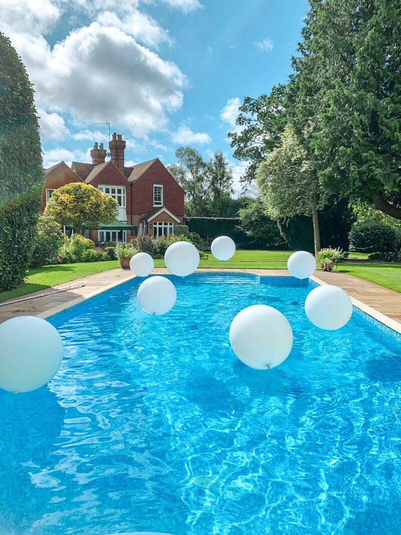 Langley House, Pirbright LED Pool Balloons (1)