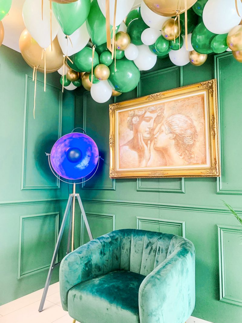 Tedbree Limited - Bridgefoot House Potters Bar - Emerald Green Birthday Balloons (4)