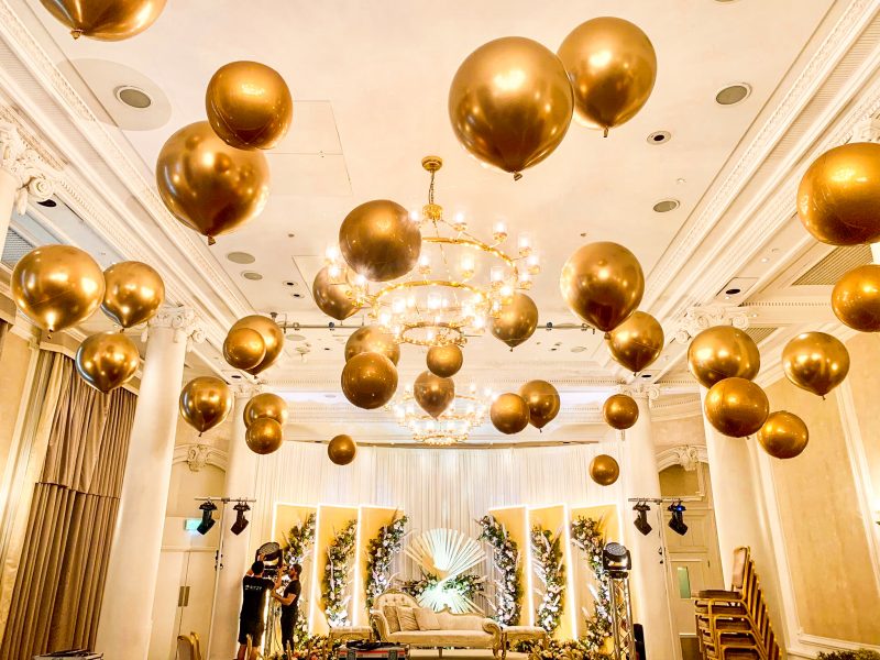 The Waldorf Hilton - The Adelphi Suite - Gold Suspended (6)