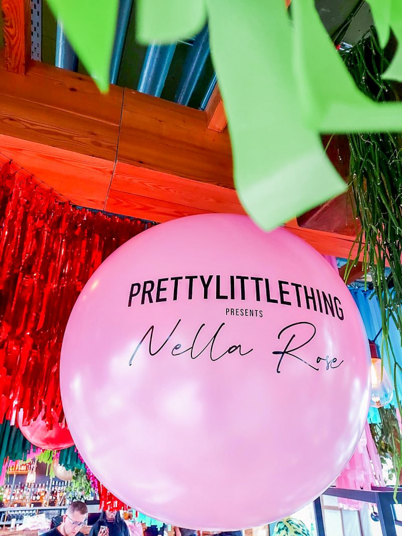 Pretty Little Thing X Nella Rose - Tassel & Branded Install - Treethouse Hotel London - Sync Studio (2)
