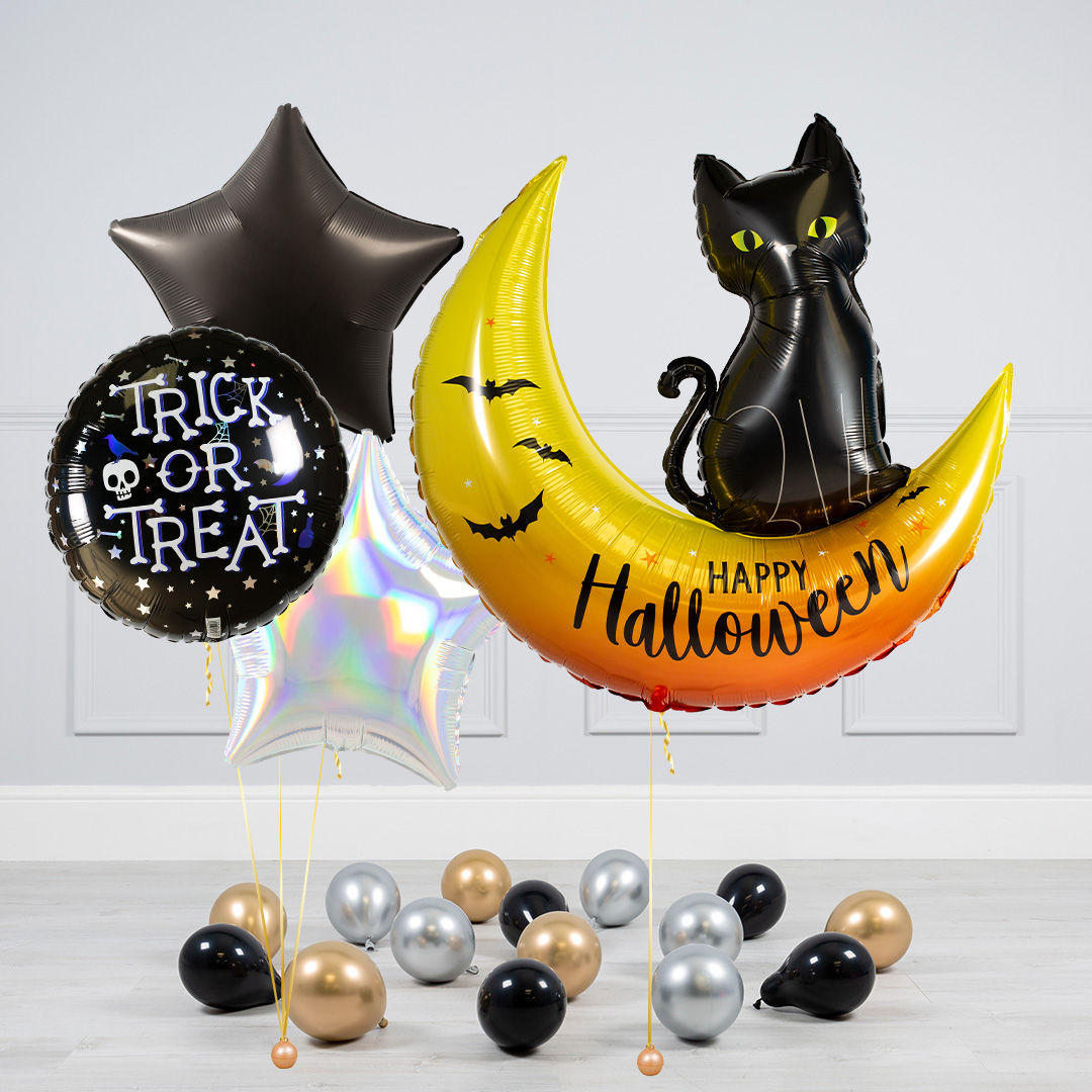 Cat Halloween Balloons