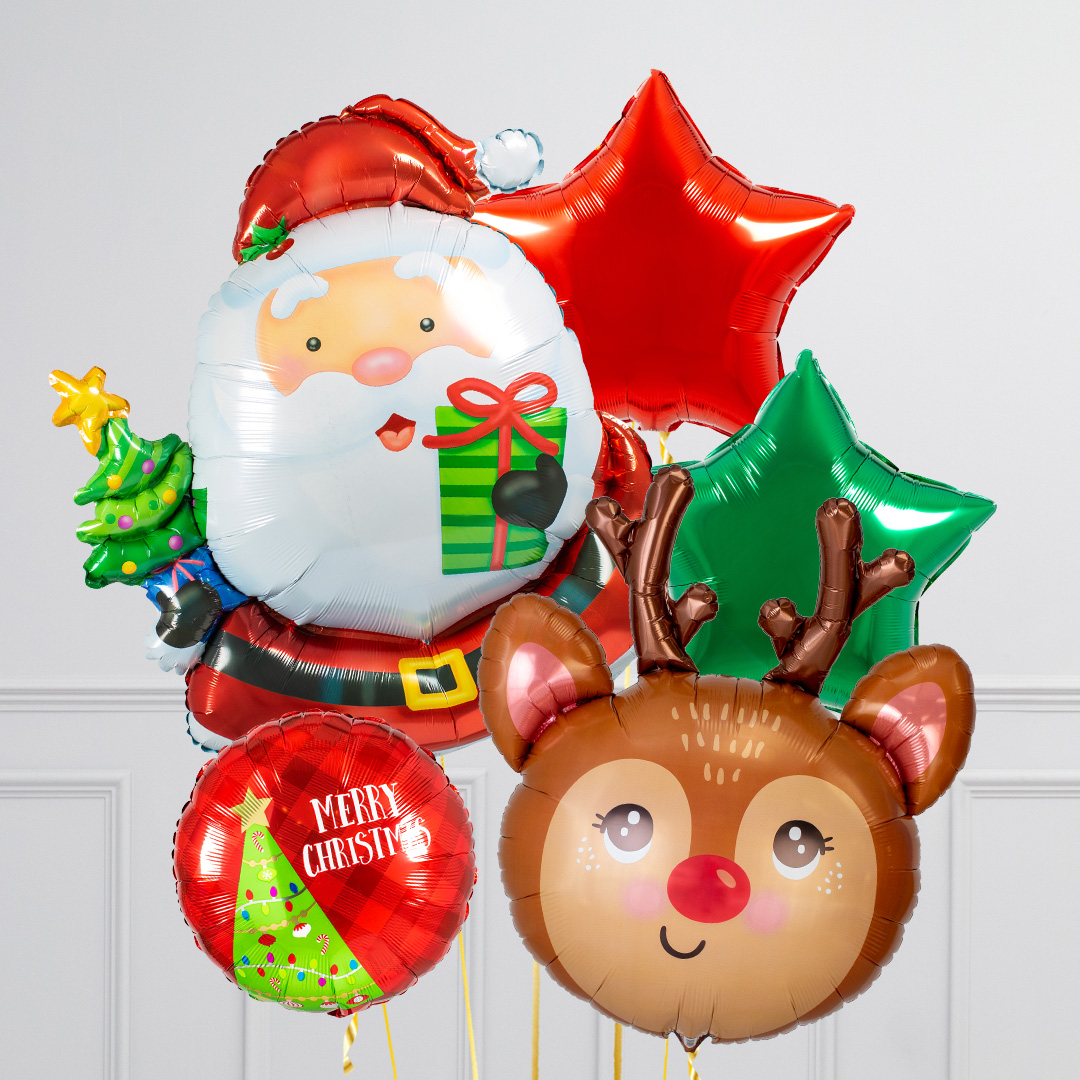 Santa Balloons Delivered