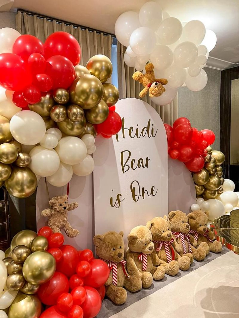 11593 Teddy Bear Party, 1st Birthday, 12 Woods Mews Mayfair, Private Party - Bubblegum Web Size