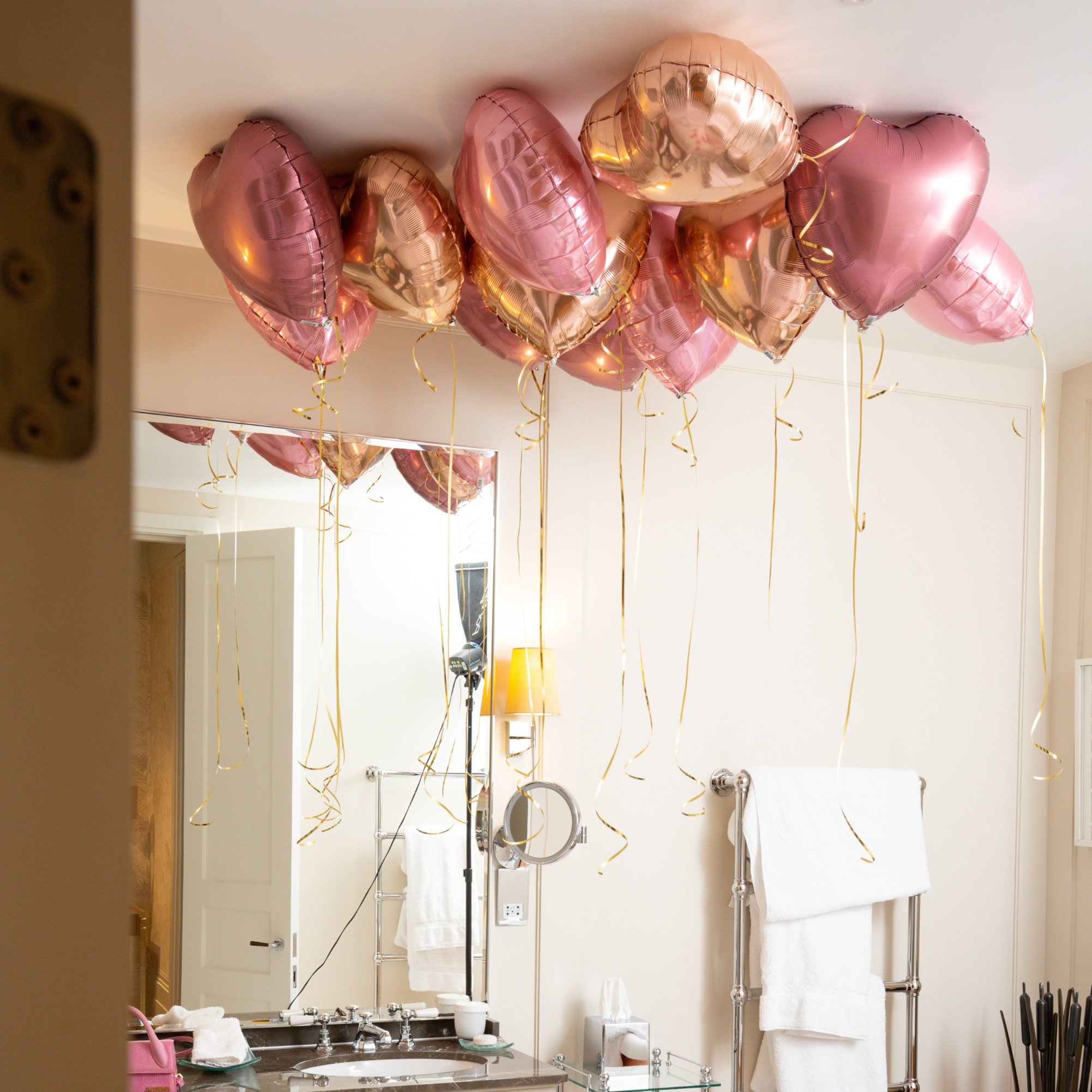 Heart Ceiling Balloons